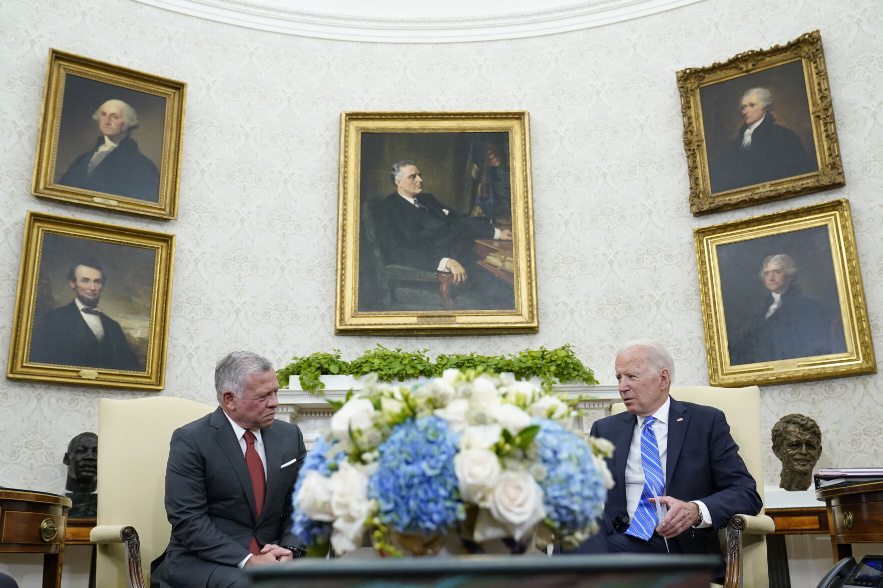 APTOPIX Biden US Jordan